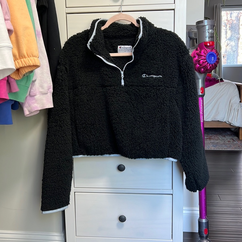 Champion Sherpa cropped crewneck